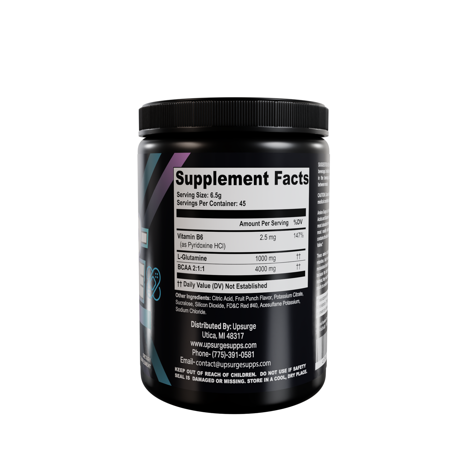 Amino-Surge – BCAA & Glutamine for Muscle Recovery & Energy
