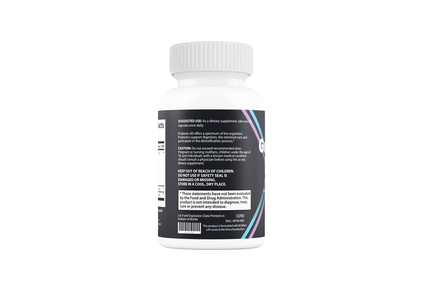 GutArmor – 60 Billion CFU Probiotic Gut Support