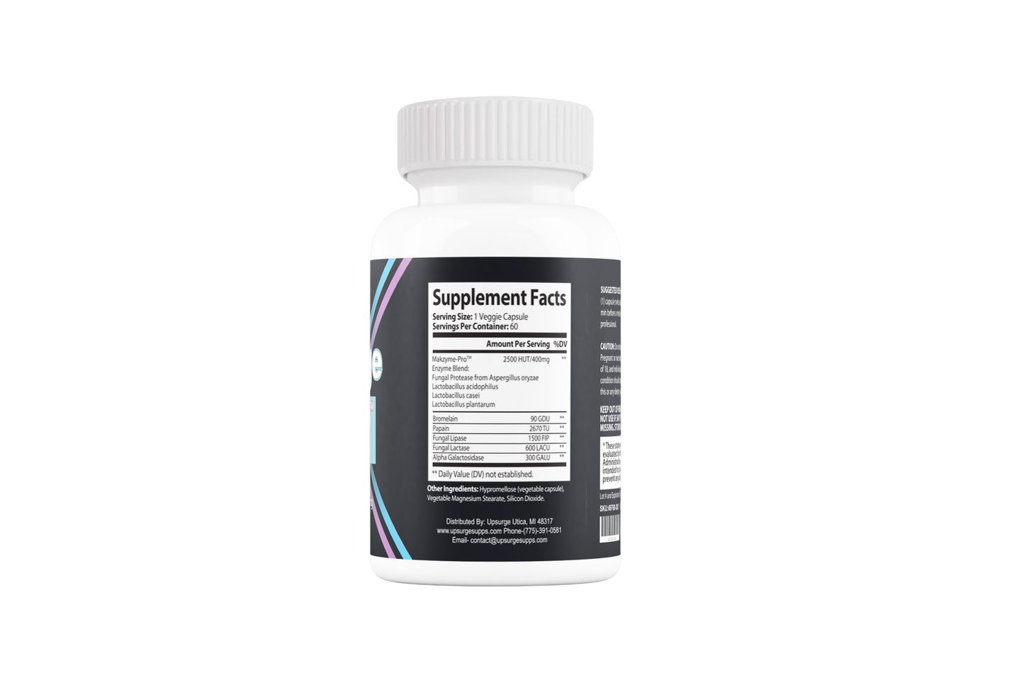 GutSurge – Digestive Enzyme & Probiotic Support