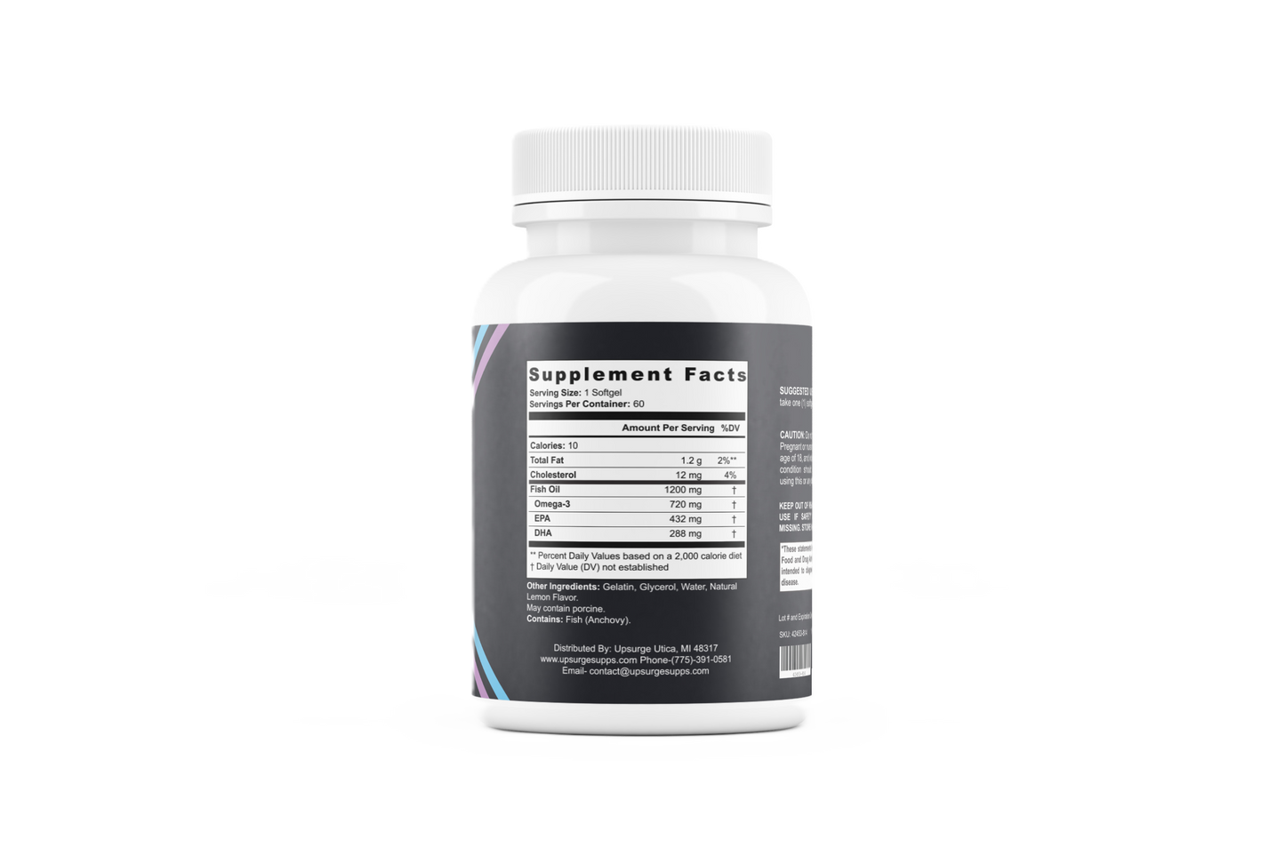 Omega 3 Fish Oil – High-Potency EPA & DHA for Heart, Brain, and Joint Health