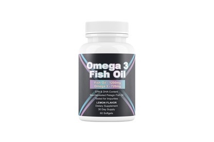 Omega 3 Fish Oil – High-Potency EPA & DHA for Heart, Brain, and Joint Health