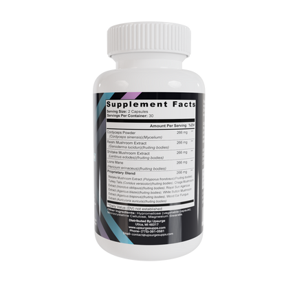 Shroom-Surge – Mushroom Complex for Focus & Energy