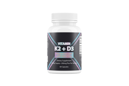 Vitamin K2+D3 - Optimize Your Heart and Bone Health